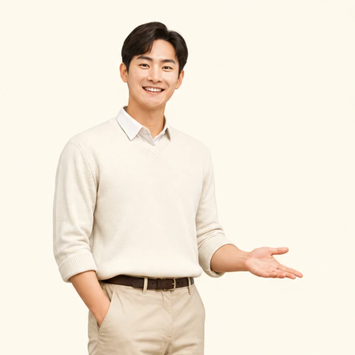 개인회생 캐스퍼 장기렌트카 상담 신청을 안내하는 담당자